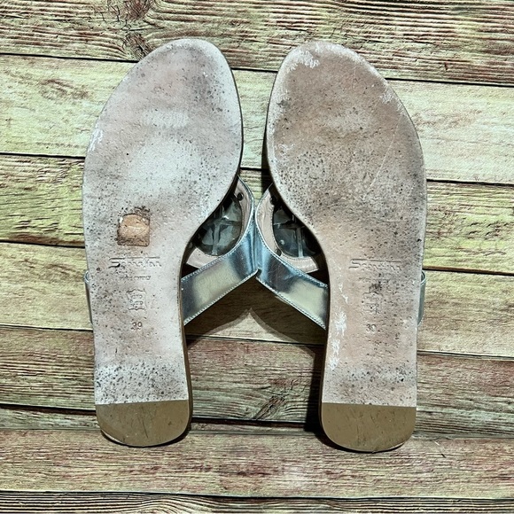 Sebastian Big Jeweled Thong Sandals - Picture 6 of 8